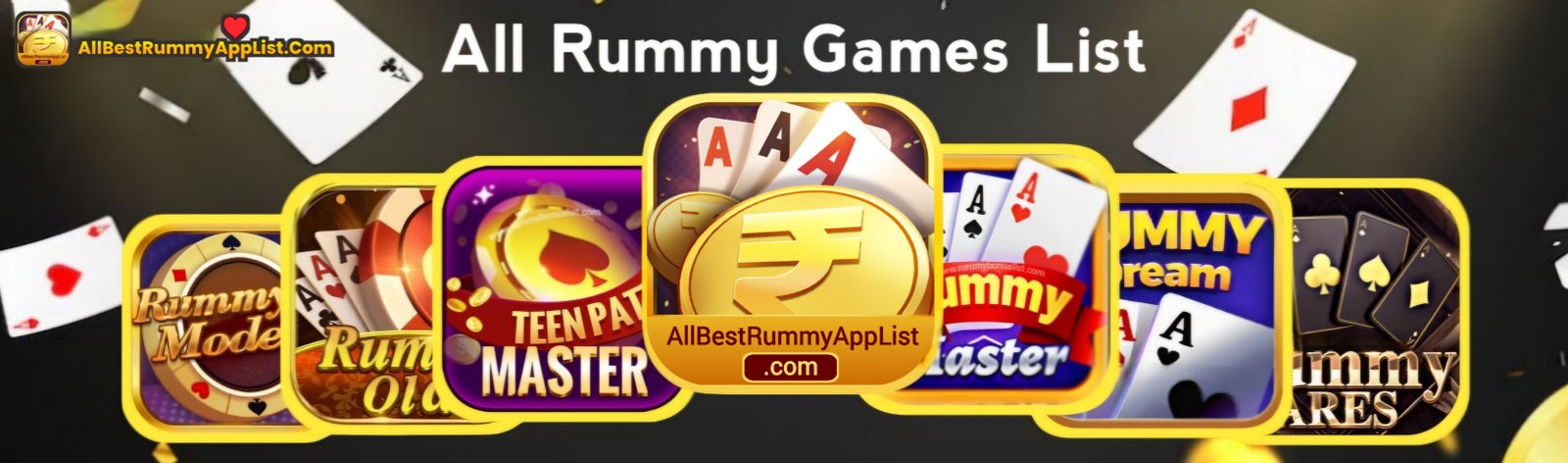 All Rummy App Header Banner